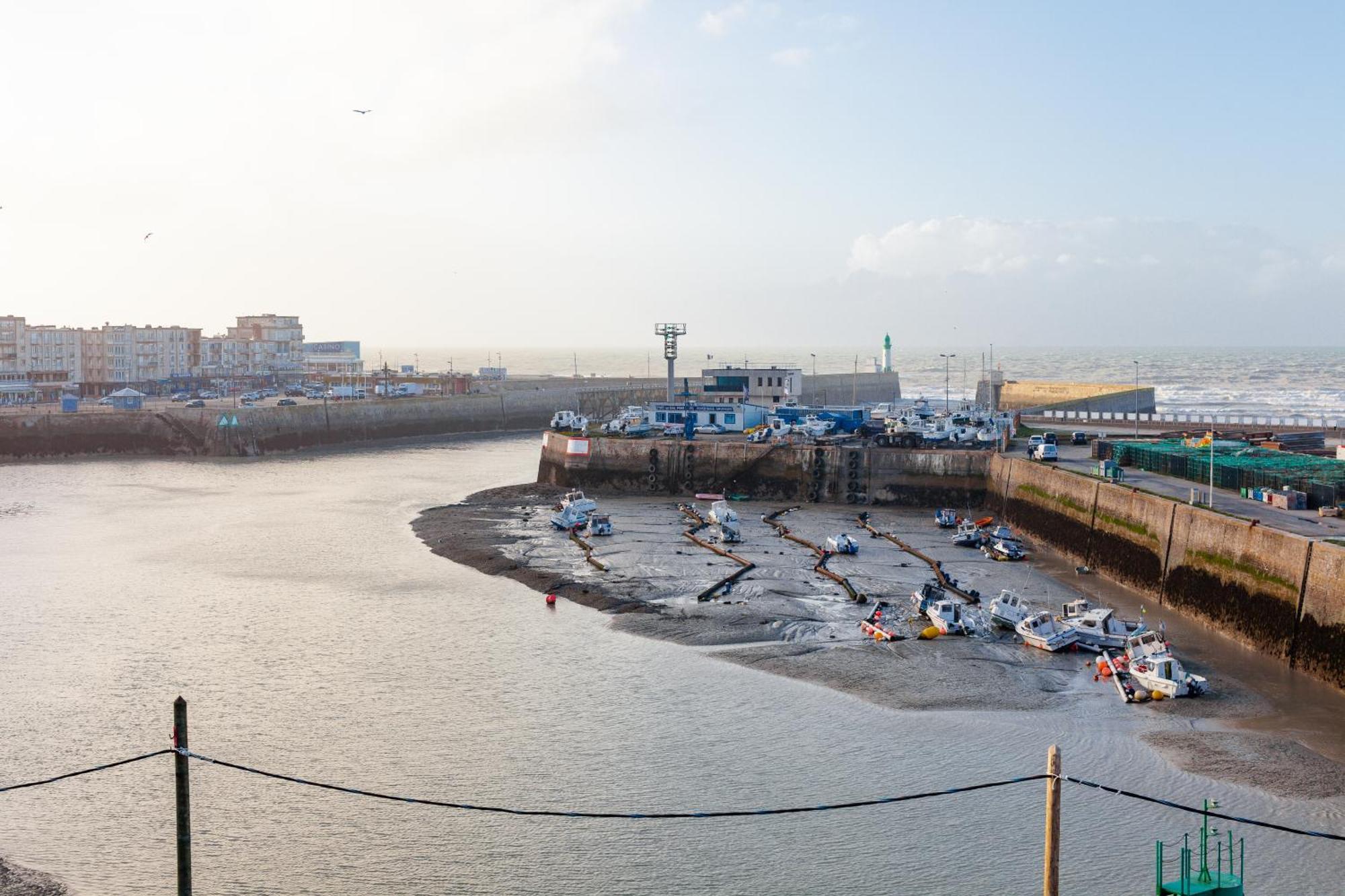 La Coquille - Vue Mer Panoramique & Port Treport Le Tréport Exterior photo